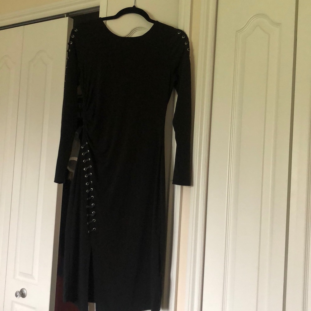 Venus black long sleeve dress size Small worn once